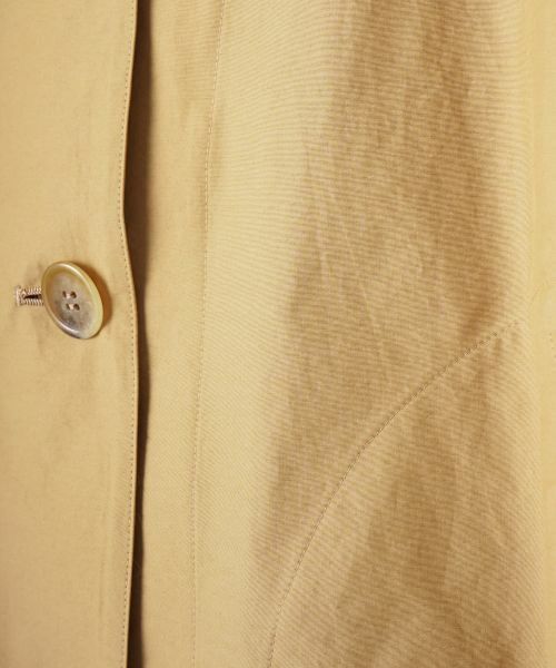 CARA O CRUZ / キャラ・オ・クルス その他アウター | ステンカラーライトコート | 詳細6