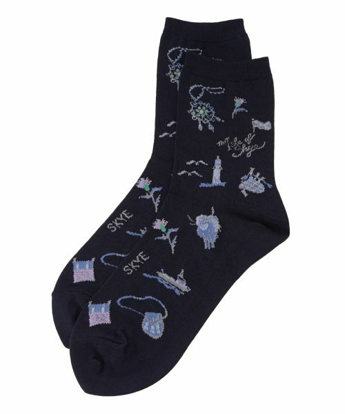 CARA O CRUZ / キャラ・オ・クルス ソックス | シーサイドモチーフソックス | 詳細3
