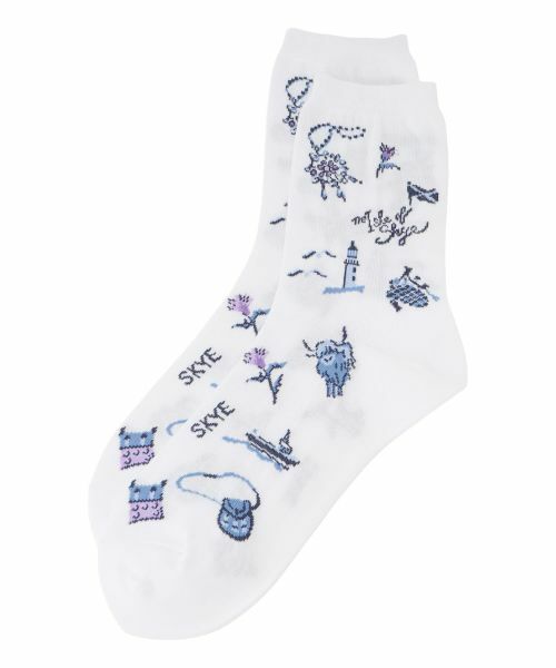 CARA O CRUZ / キャラ・オ・クルス ソックス | シーサイドモチーフソックス | 詳細4