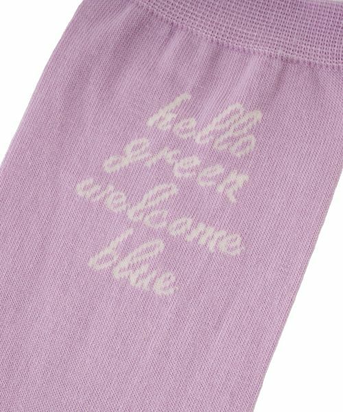 CARA O CRUZ / キャラ・オ・クルス ソックス | メッセージ刺繍クルーソックス | 詳細6