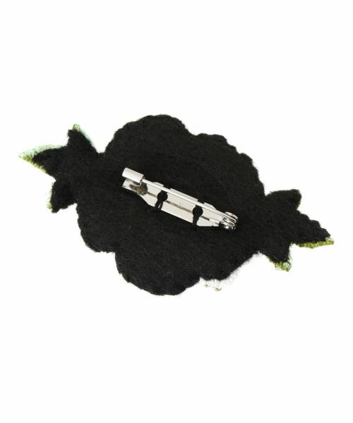 CARA O CRUZ / キャラ・オ・クルス ブローチ・コサージュ | ビーズ刺繍フラワーブローチ | 詳細1