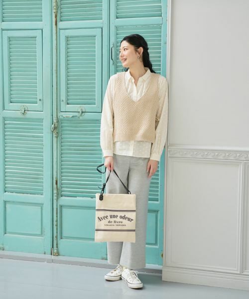 CARA O CRUZ / キャラ・オ・クルス その他小物 | Vネックのニットベスト | 詳細18