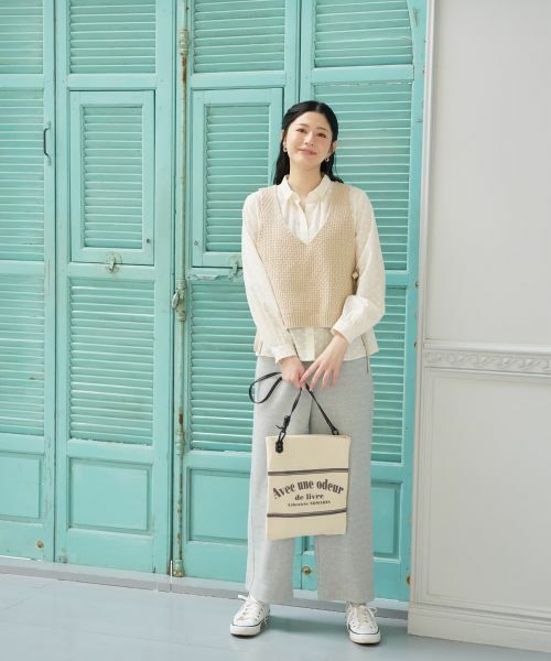 CARA O CRUZ / キャラ・オ・クルス その他小物 | Vネックのニットベスト | 詳細20