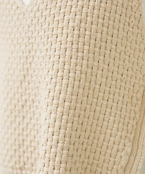 CARA O CRUZ / キャラ・オ・クルス その他小物 | Vネックのニットベスト | 詳細26