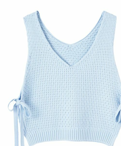 CARA O CRUZ / キャラ・オ・クルス その他小物 | Vネックのニットベスト | 詳細29