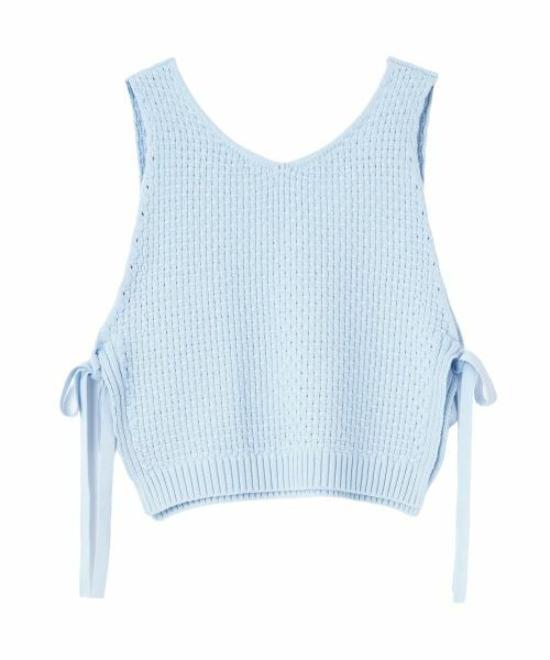 CARA O CRUZ / キャラ・オ・クルス その他小物 | Vネックのニットベスト | 詳細30