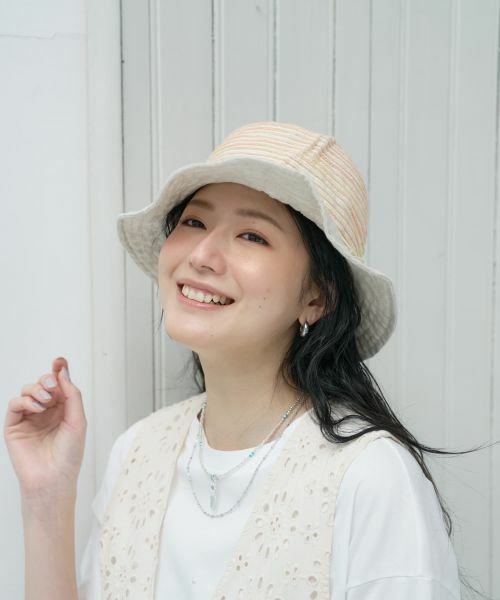 CARA O CRUZ / キャラ・オ・クルス ハット | ハット-VECCHI（ライトオレンジ）