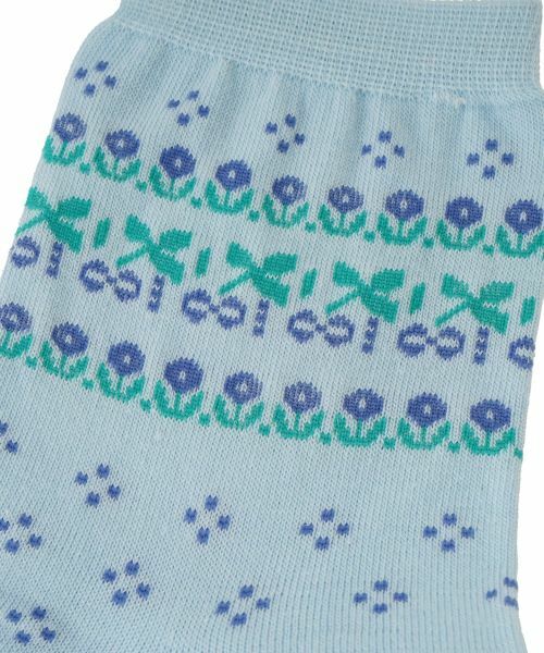 CARA O CRUZ / キャラ・オ・クルス ソックス | ボタニカル柄ショートソックス | 詳細3