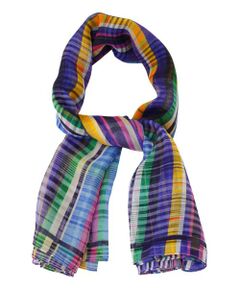 CARA O CRUZ / キャラ・オ・クルス バンダナ・スカーフ | シルクチェックストール