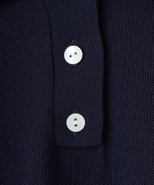 CARA O CRUZ / キャラ・オ・クルス ポロシャツ | スカラップ襟ニットポロシャツ | 詳細18