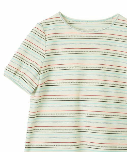 CARA O CRUZ / キャラ・オ・クルス カットソー | ボーダーカットソー | 詳細2