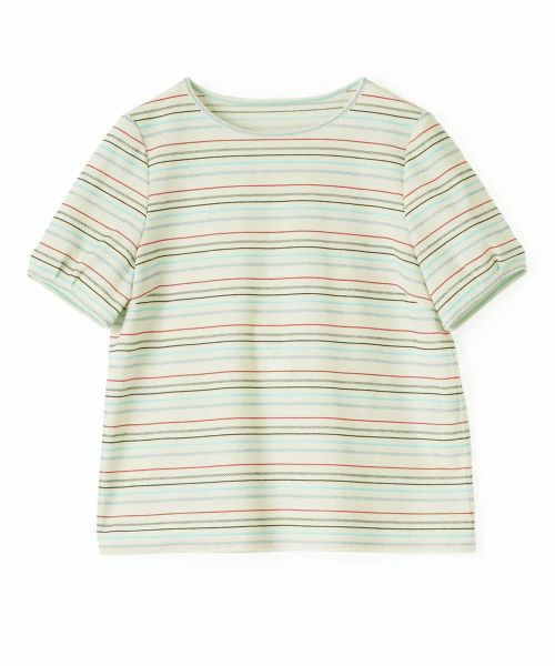 CARA O CRUZ / キャラ・オ・クルス カットソー | ボーダーカットソー（アイボリー系）