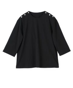 CARA O CRUZ / キャラ・オ・クルス Tシャツ | ショルダーボタンオーバーサイズカットソー