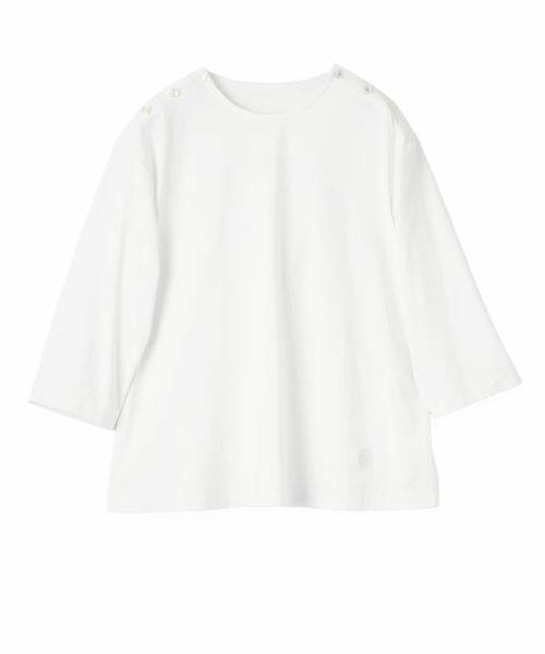 CARA O CRUZ / キャラ・オ・クルス Tシャツ | ショルダーボタンオーバーサイズカットソー（アイボリー）