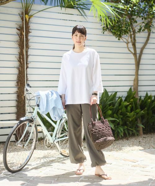 CARA O CRUZ / キャラ・オ・クルス Tシャツ | 【UVケア 接触冷感 吸水速乾】ショルダーボタンカットソー | 詳細25