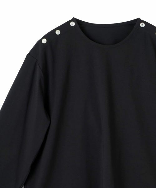 CARA O CRUZ / キャラ・オ・クルス Tシャツ | ショルダーボタンオーバーサイズカットソー | 詳細4