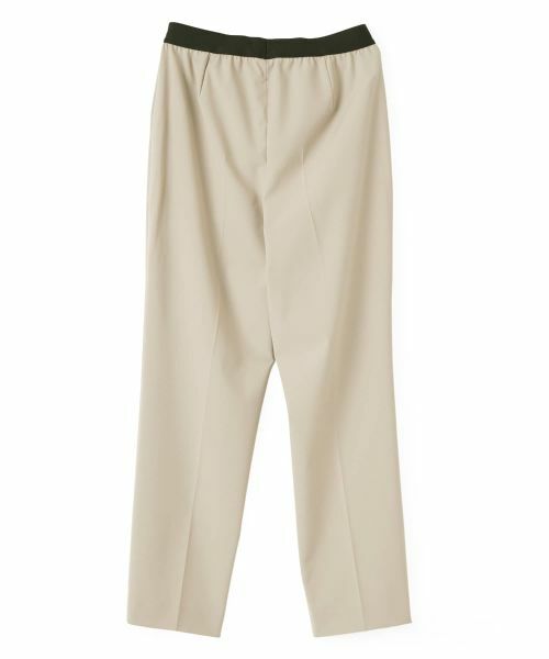 CARA O CRUZ / キャラ・オ・クルス その他パンツ | ウエストゴムテーパードパンツ | 詳細3