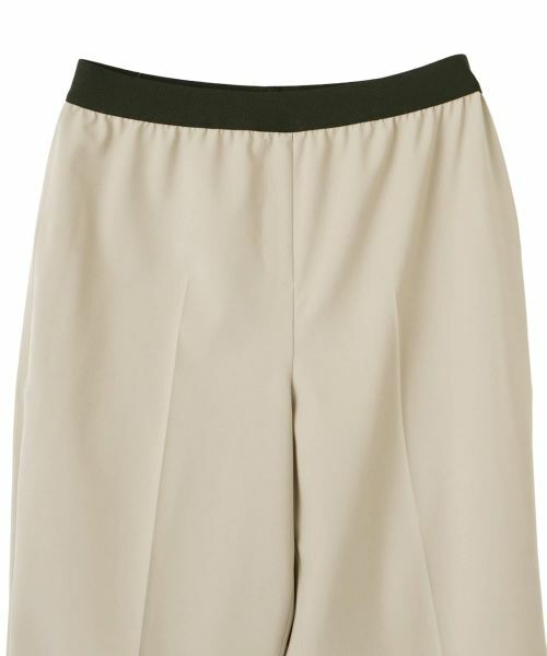 CARA O CRUZ / キャラ・オ・クルス その他パンツ | ウエストゴムテーパードパンツ | 詳細5