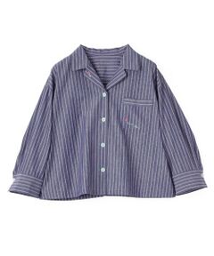 CARA O CRUZ / キャラ・オ・クルス シャツ・ブラウス | ストライプオープンカラーシャツ