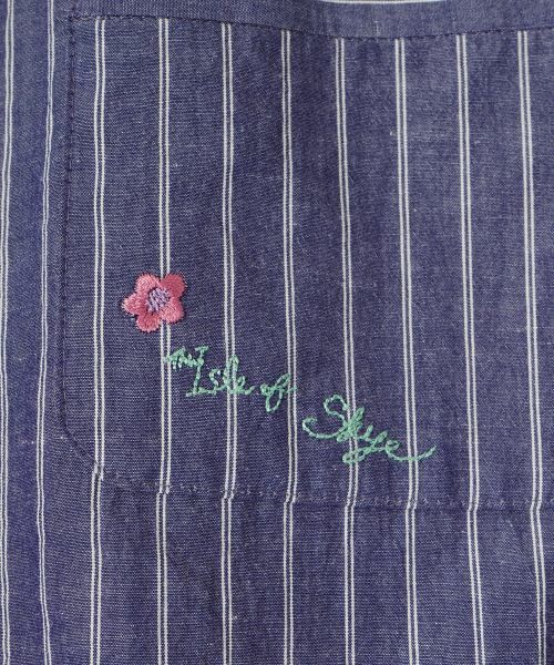 CARA O CRUZ / キャラ・オ・クルス シャツ・ブラウス | ストライプオープンカラーシャツ | 詳細5