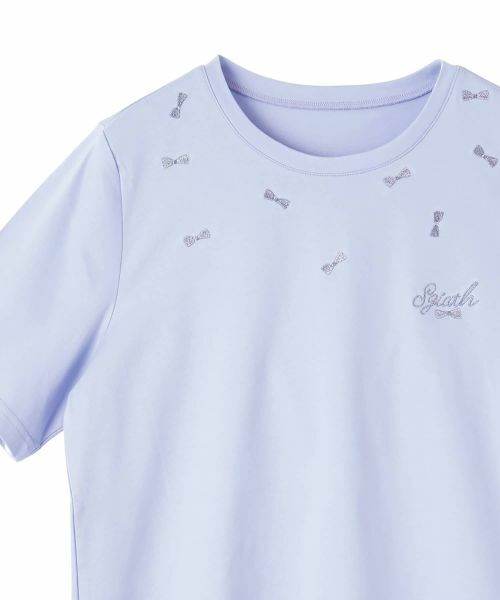 CARA O CRUZ / キャラ・オ・クルス Tシャツ | 刺繍クルーネックカットソー【CoC by CARA O CRUZ】 | 詳細3