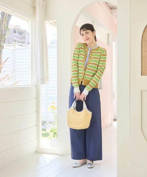 CARA O CRUZ / キャラ・オ・クルス Tシャツ | 【接触冷感】リボン刺繍カットソー【CoC by CARA O CRUZ】 | 詳細9