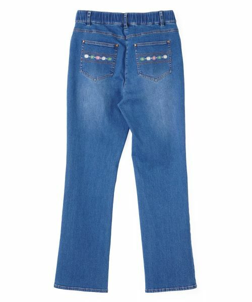 CARA O CRUZ / キャラ・オ・クルス デニムパンツ | ウォッシュデニムパンツ | 詳細1