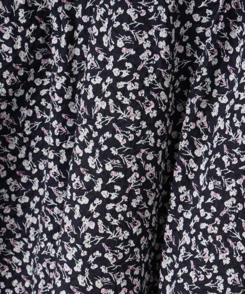 CARA O CRUZ / キャラ・オ・クルス ドレス | 小花柄シャツワンピース | 詳細5