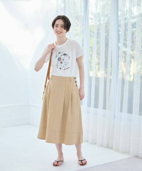 CARA O CRUZ / キャラ・オ・クルス カットソー | 【接触冷感】レインモチーフTシャツ | 詳細18