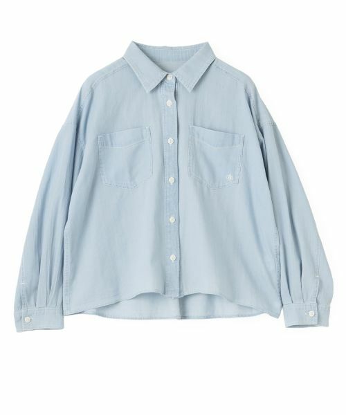 CARA O CRUZ / キャラ・オ・クルス シャツ・ブラウス | オーバーサイズブラウス（スカイブルー）