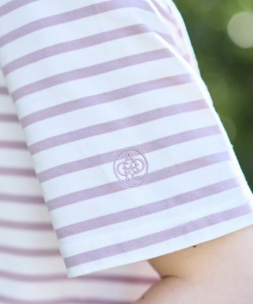 CARA O CRUZ / キャラ・オ・クルス Tシャツ | 接触冷感 洗える ボーダーTシャツ【CoC by CARA O CRUZ】 | 詳細17