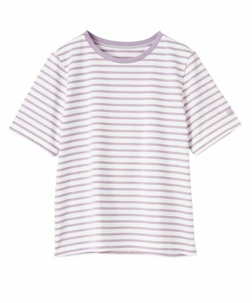 CARA O CRUZ / キャラ・オ・クルス Tシャツ | 接触冷感 洗える ボーダーTシャツ【CoC by CARA O CRUZ】 | 詳細20