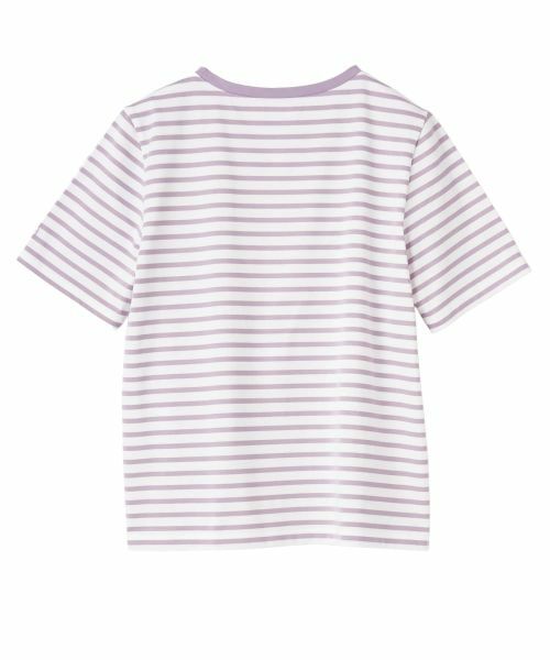 CARA O CRUZ / キャラ・オ・クルス Tシャツ | 接触冷感 洗える ボーダーTシャツ【CoC by CARA O CRUZ】 | 詳細21