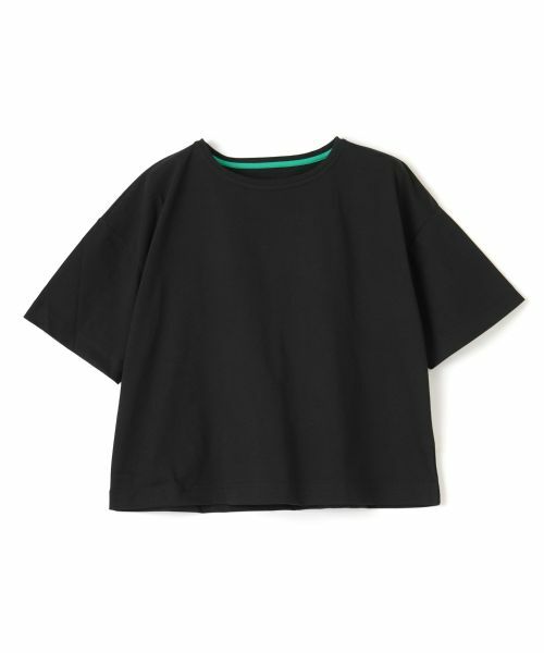 CARA O CRUZ / キャラ・オ・クルス Tシャツ | 【UVケア 吸水速乾】リラックスTシャツ（ブラック）