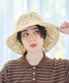 CARA O CRUZ / キャラ・オ・クルス ハット | かぎ針編みブレードハット
