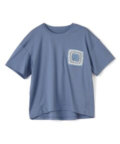 CARA O CRUZ / キャラ・オ・クルス Tシャツ | 【接触冷感】グラニースクエア風Tシャツ【CoC by CARA O CRUZ】