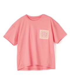 CARA O CRUZ / キャラ・オ・クルス Tシャツ | 【接触冷感】グラニースクエア風Tシャツ【CoC by CARA O CRUZ】