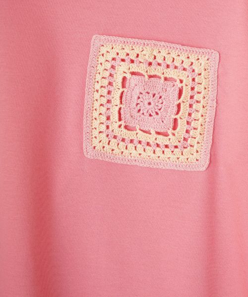 CARA O CRUZ / キャラ・オ・クルス Tシャツ | 【接触冷感】グラニースクエア風Tシャツ【CoC by CARA O CRUZ】 | 詳細5