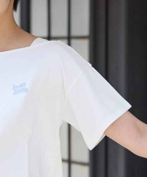 CARA O CRUZ / キャラ・オ・クルス Tシャツ | 【UVケア 吸水速乾 洗える】 胸刺繍Tシャツ | 詳細13