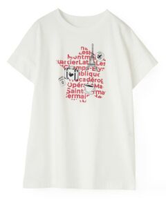 CARA O CRUZ / キャラ・オ・クルス Tシャツ | 【接触冷感】フランス旅Tシャツ