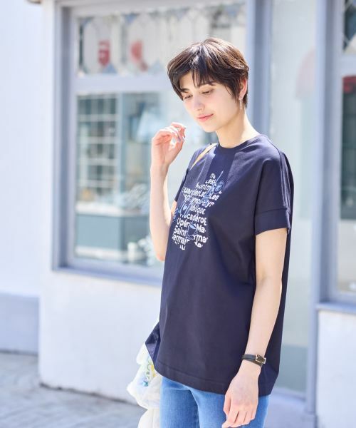 CARA O CRUZ / キャラ・オ・クルス Tシャツ | 【接触冷感】フランス旅Tシャツ | 詳細15