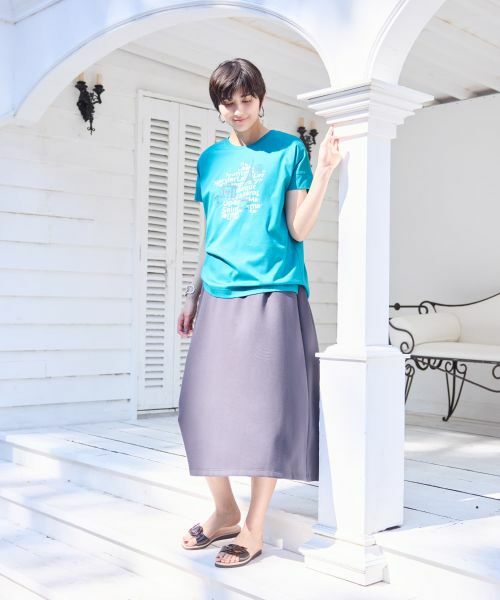 CARA O CRUZ / キャラ・オ・クルス Tシャツ | 【接触冷感】フランス旅Tシャツ | 詳細28