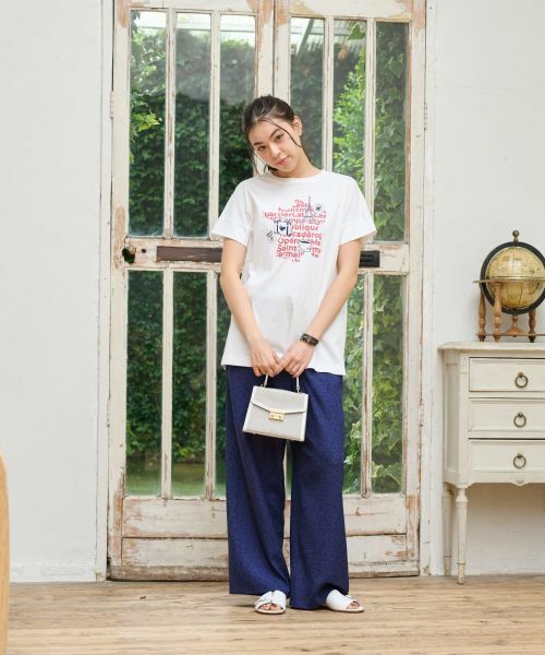 CARA O CRUZ / キャラ・オ・クルス Tシャツ | 【接触冷感】フランス旅Tシャツ | 詳細5