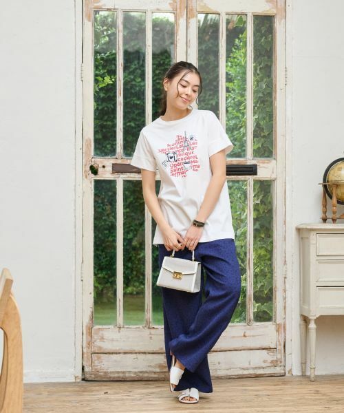 CARA O CRUZ / キャラ・オ・クルス Tシャツ | 【接触冷感】フランス旅Tシャツ | 詳細6
