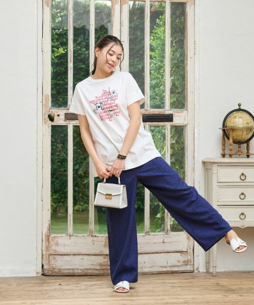 CARA O CRUZ / キャラ・オ・クルス Tシャツ | 【接触冷感】フランス旅Tシャツ | 詳細7