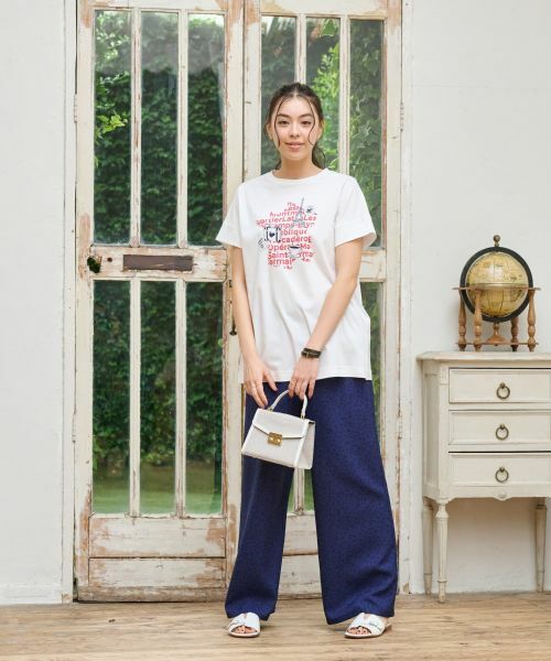 CARA O CRUZ / キャラ・オ・クルス Tシャツ | 【接触冷感】フランス旅Tシャツ | 詳細8