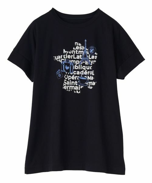CARA O CRUZ / キャラ・オ・クルス Tシャツ | 【接触冷感】フランス旅Tシャツ | 詳細25