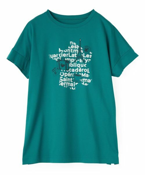CARA O CRUZ / キャラ・オ・クルス Tシャツ | 【接触冷感】フランス旅Tシャツ | 詳細26