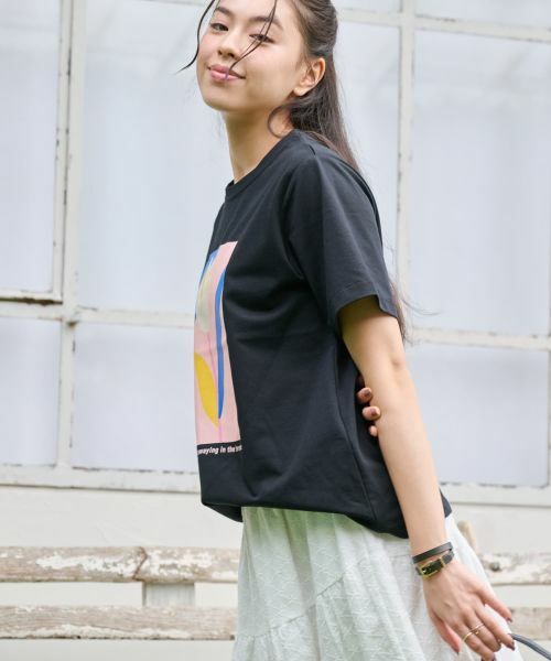 CARA O CRUZ / キャラ・オ・クルス Tシャツ | 【吸水速乾・UVケア】チューリップTシャツ | 詳細7