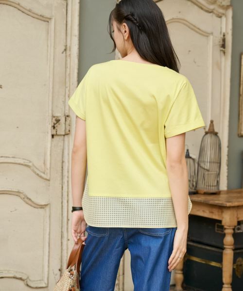 CARA O CRUZ / キャラ・オ・クルス Tシャツ | 【接触冷感】メッシュ切替Tシャツ【CoC by CARA O CRUZ】 | 詳細5